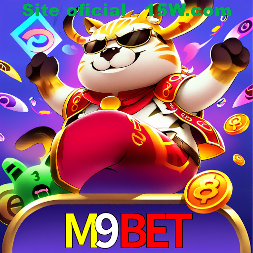 Imagem promocional da M9Bet mostrando a plataforma e suas vantagens